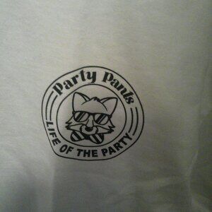 Large Mens Party Pants Chug Life T-Shirt-Has The Tag-New With Tag